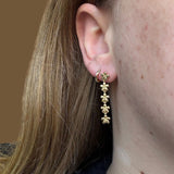Daisy Chain Drop Earrings - Reeves & Reeves