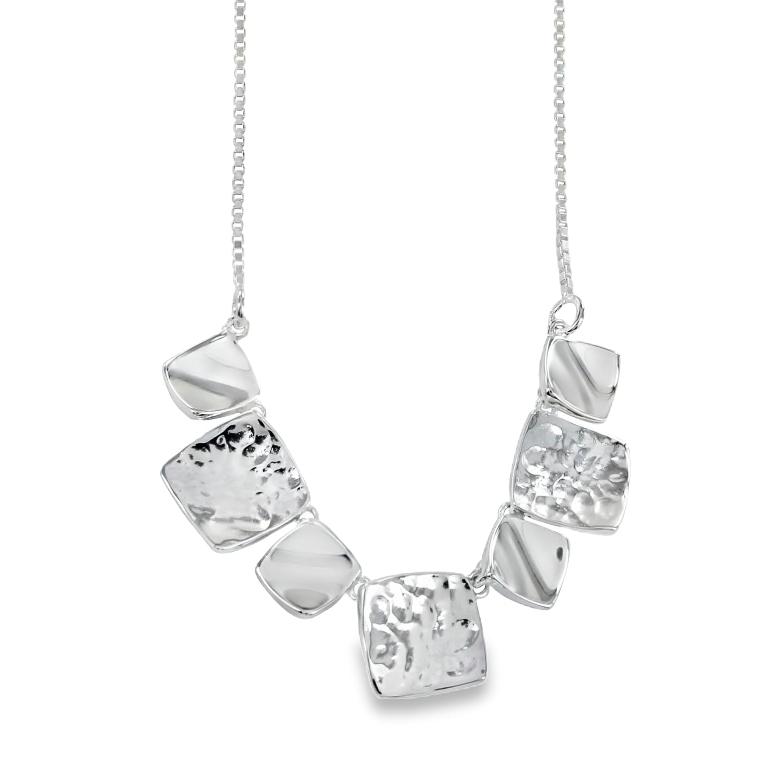 Dancing Squares Necklace - Reeves & Reeves