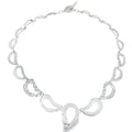 Droplet Textured Necklace - Reeves & Reeves