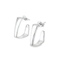Edgy Hoop Earrings - Reeves & Reeves