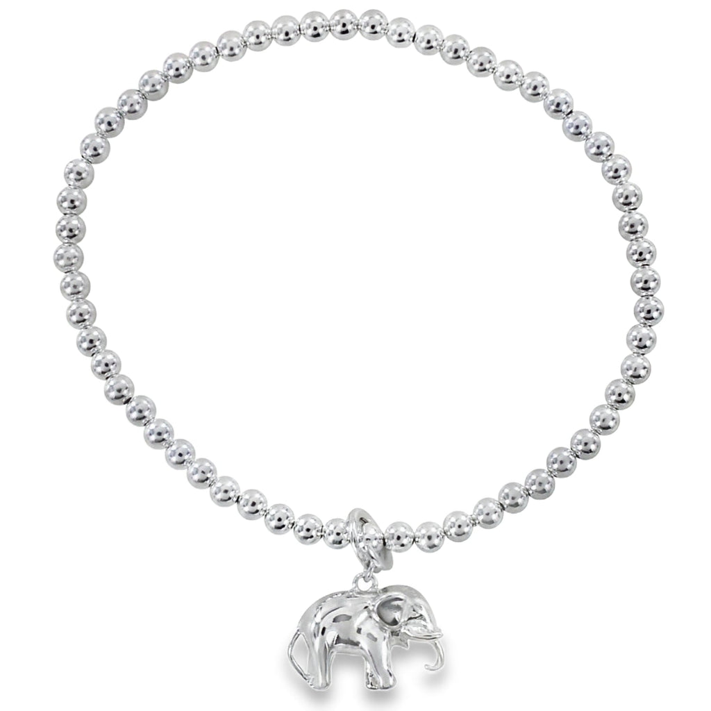 Elephant Sterling Silver Charm - Reeves & Reeves