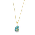 Enamel Ammonite Shell Necklace - Reeves & Reeves