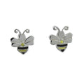 Enamel Bee Stud Earrings - Reeves & Reeves