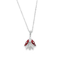 Enamel Ladybird Necklace - Reeves & Reeves