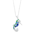 Enamel Seahorse Necklace - Reeves & Reeves