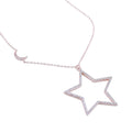Estrella Rose Gold Star Necklace - Reeves & Reeves