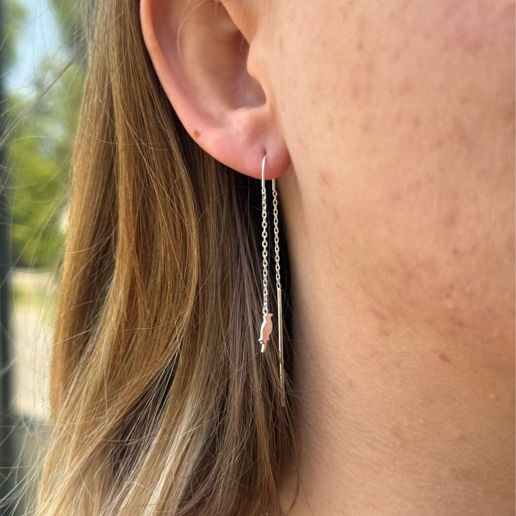 Falling Bird Earrings - Reeves & Reeves