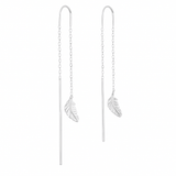 Falling Feather Earrings - Reeves & Reeves