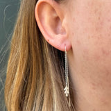 Falling Oak Leaf & Acorn Earrings - Reeves & Reeves