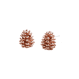 Fir Cone Stud Earrings - Reeves & Reeves