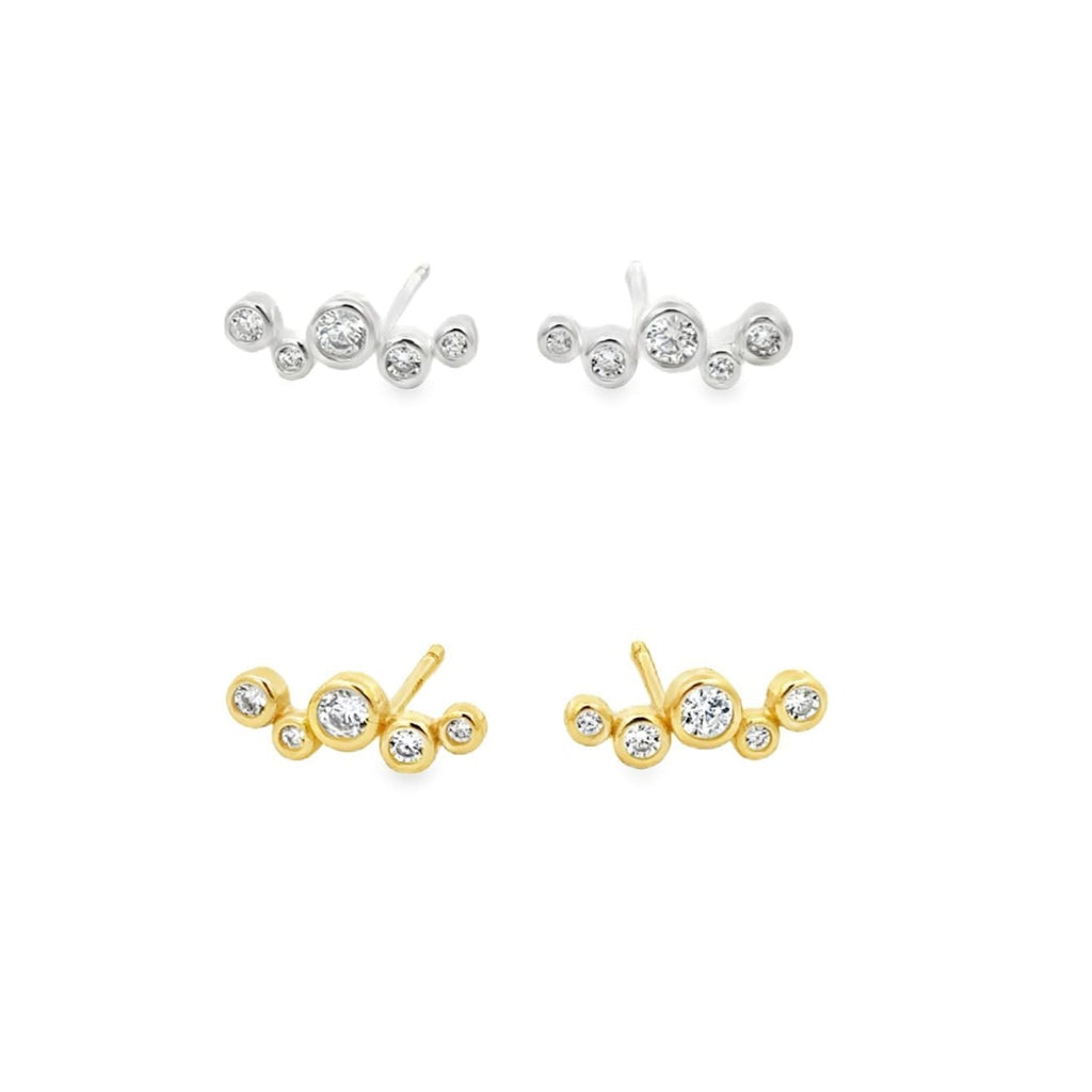 Flash CZ Stud Earring - Reeves & Reeves