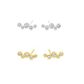 Flash CZ Stud Earring - Reeves & Reeves