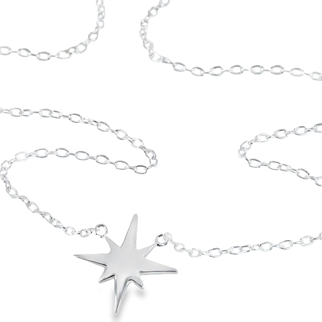 Follow that Star Sterling Silver Necklace - Reeves & Reeves