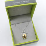 Gold Queen Beetle Necklace - Reeves & Reeves