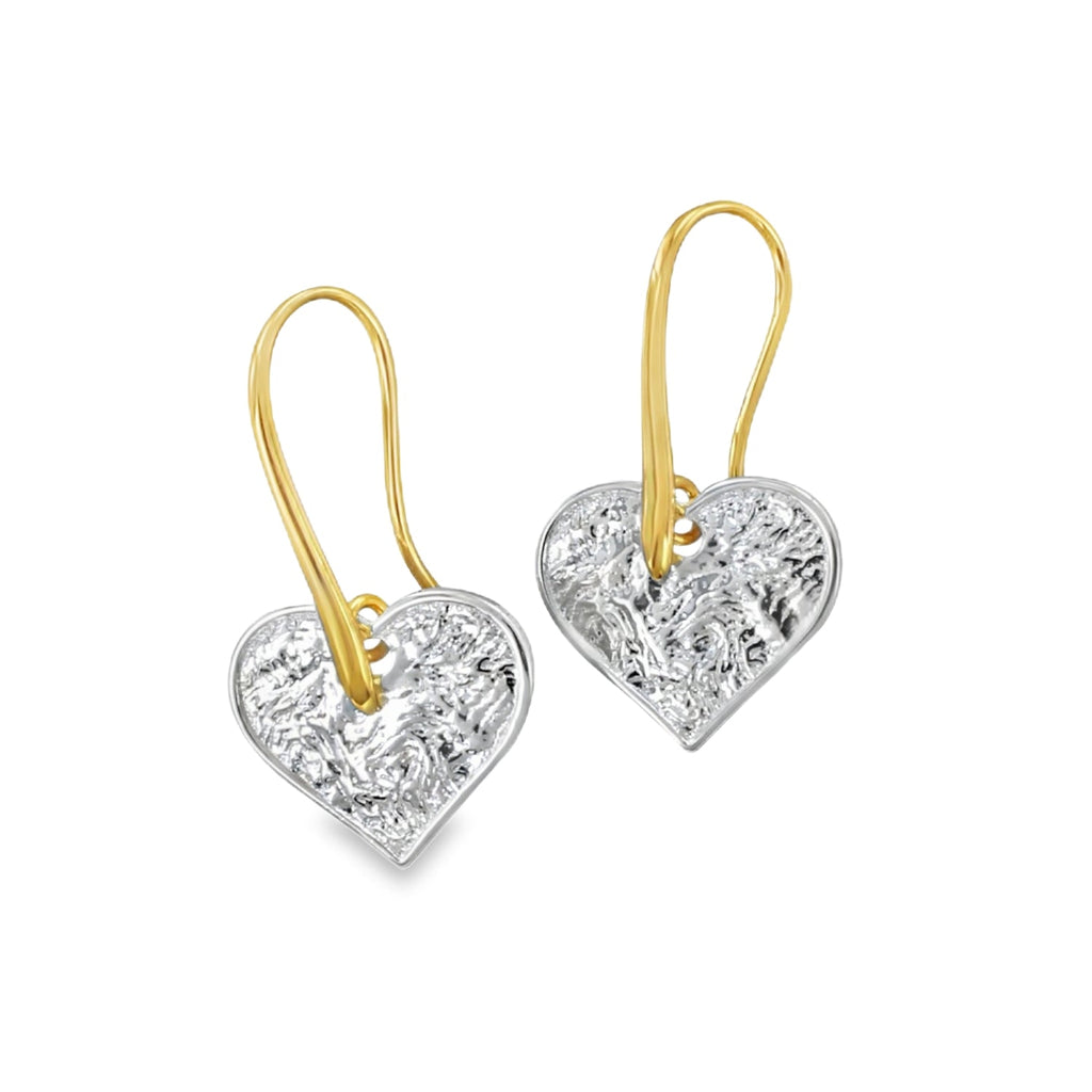 Gorgeous Heart Drop Earrings - Reeves & Reeves
