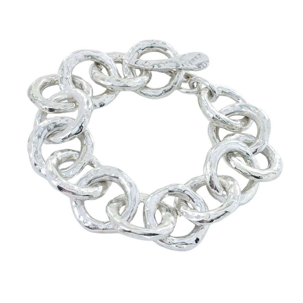Hammered Orbit Bracelet - Reeves & Reeves