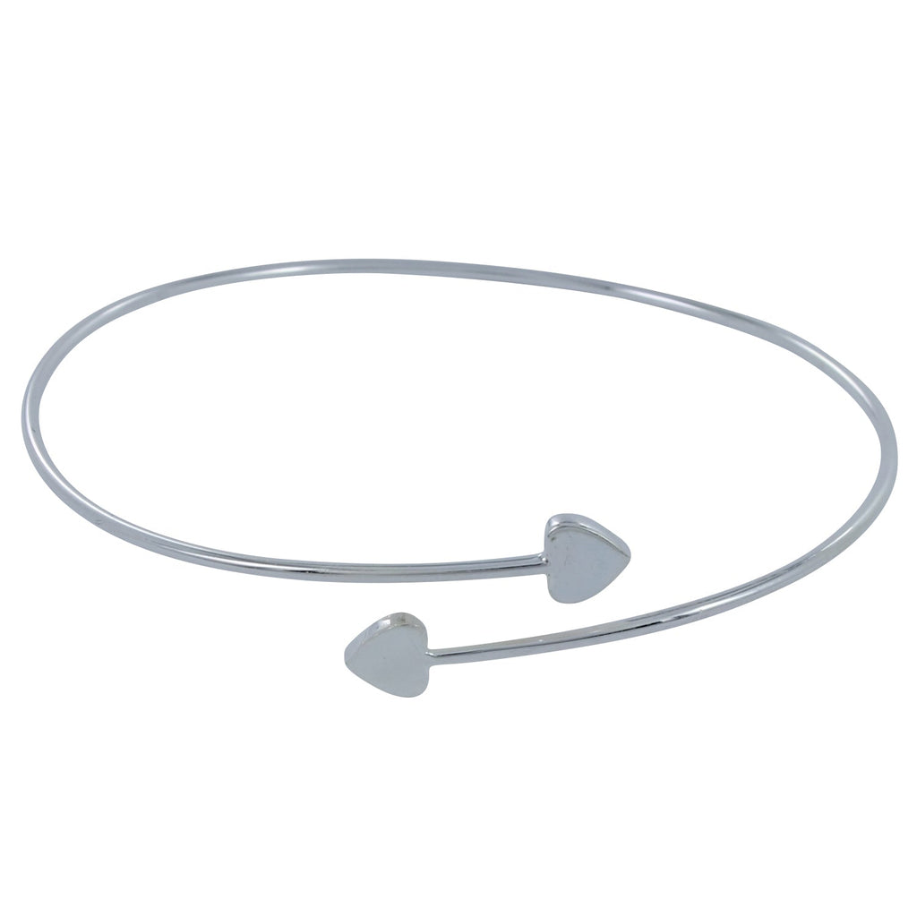 Hearts Cuff Bracelet - Reeves & Reeves