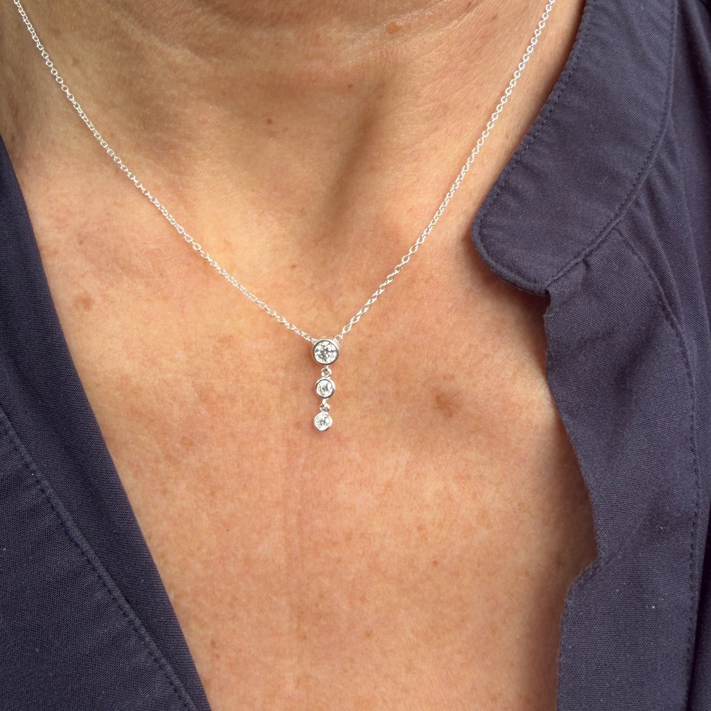 Helena Drop Necklace - Reeves & Reeves