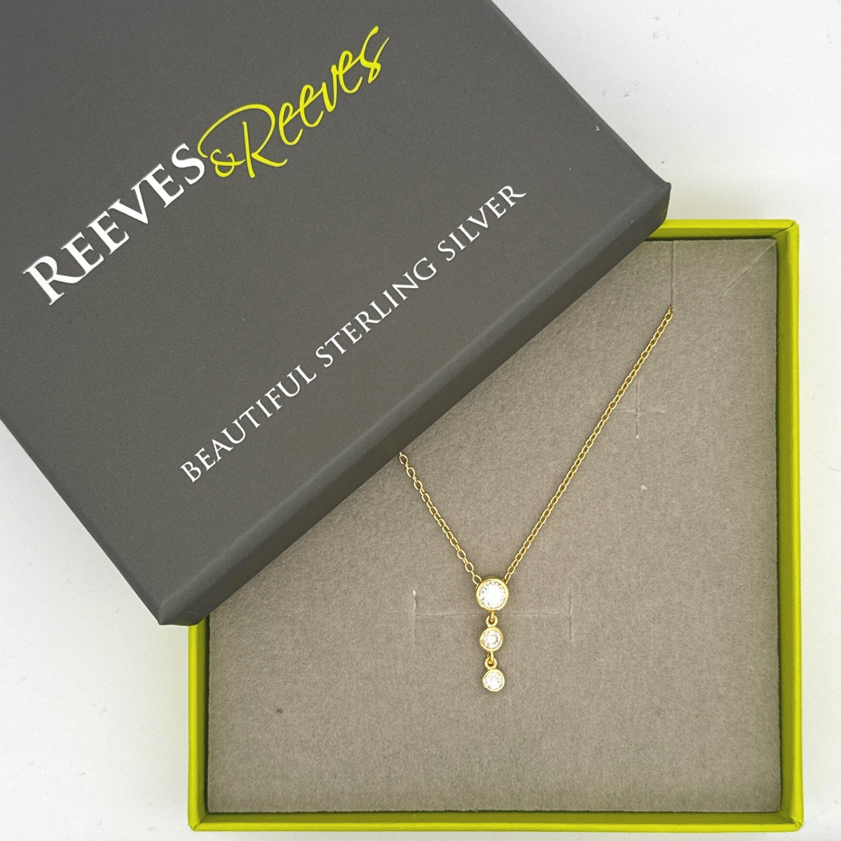Helena Drop Necklace - Reeves & Reeves