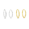 Helena Hoop Earrings - Reeves & Reeves