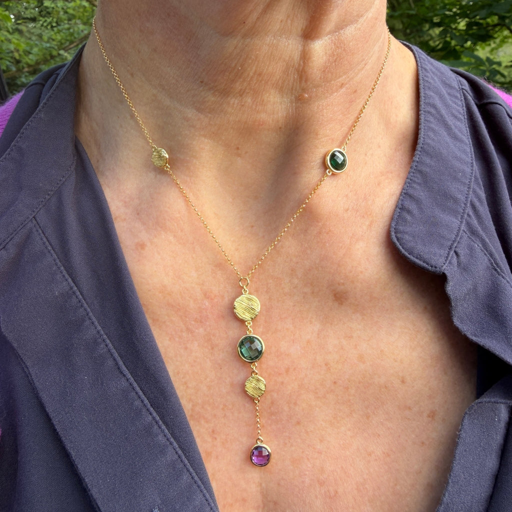 Iris Falling Necklace - Reeves & Reeves
