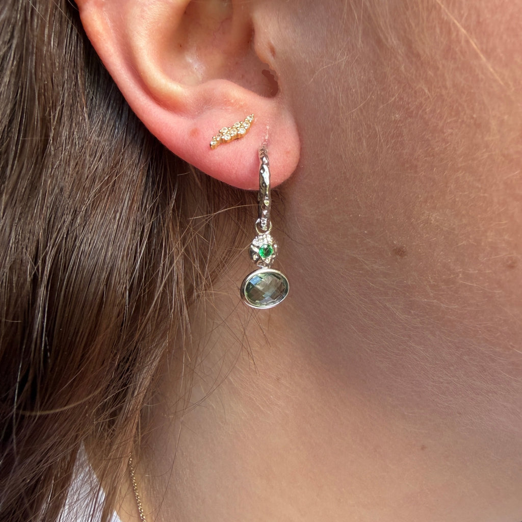 Iris Hoop Earrings - Reeves & Reeves