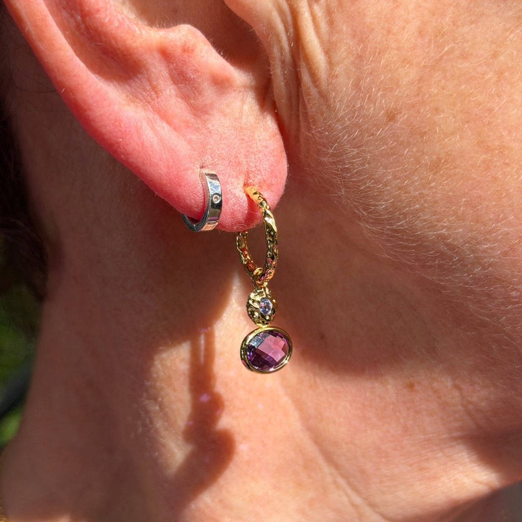 Iris Hoop Earrings - Reeves & Reeves