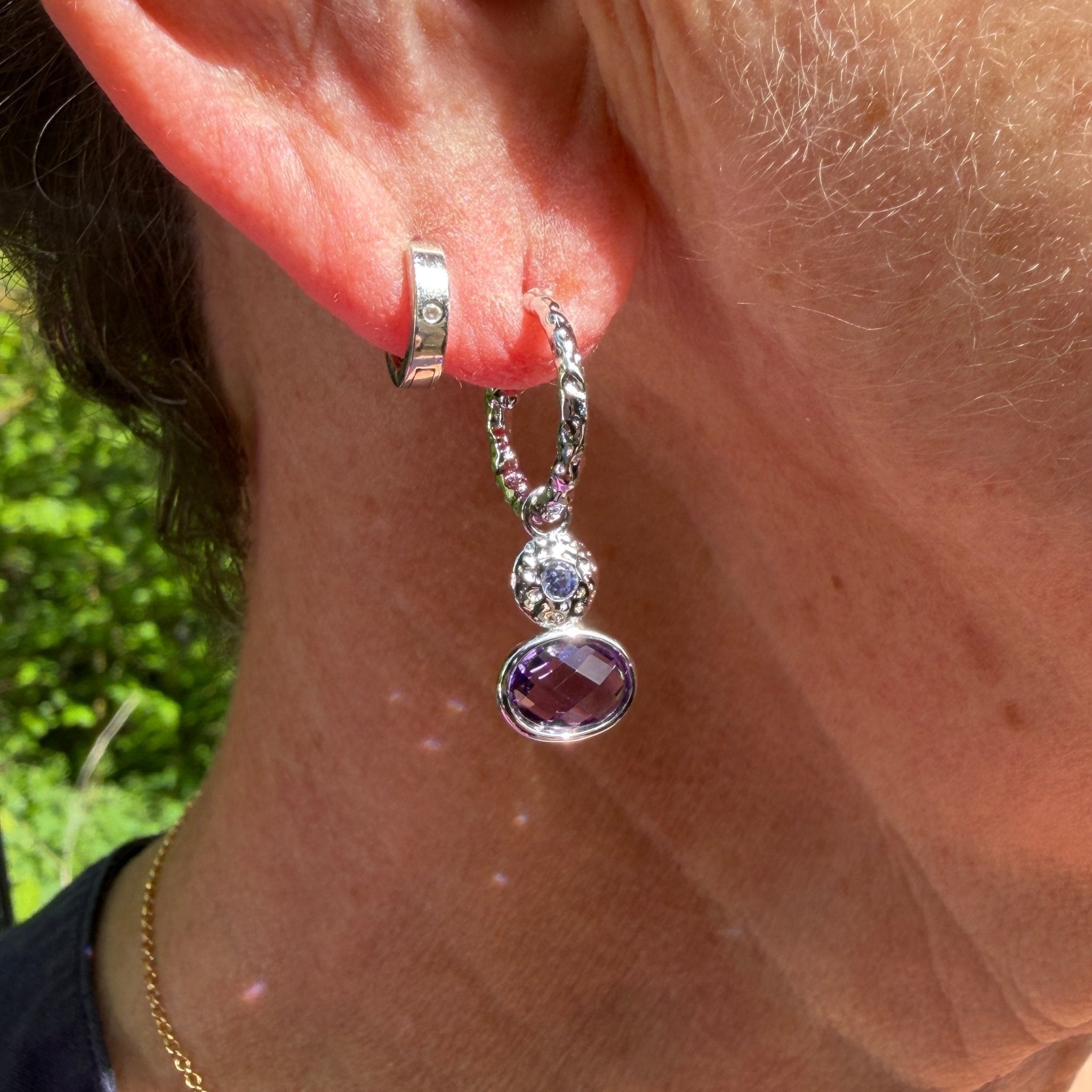 Iris Hoop Earrings - Reeves & Reeves