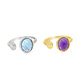 Iris Solo Stone Ring - Reeves & Reeves