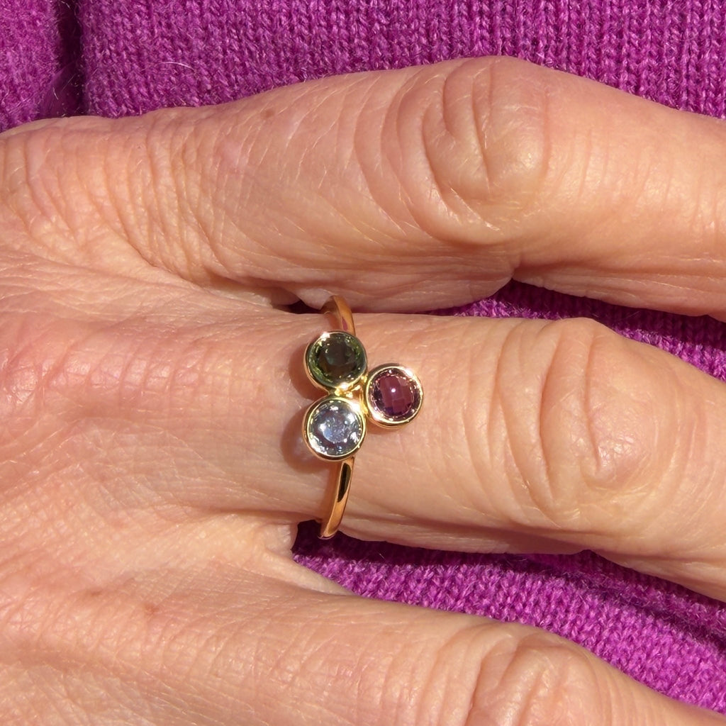 Iris Trio Ring - Reeves & Reeves
