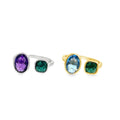 Iris Two Stone Ring - Reeves & Reeves