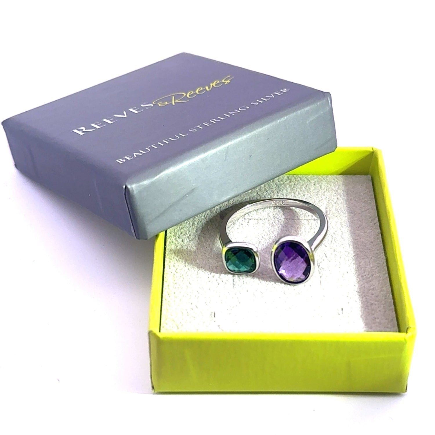 Iris Two Stone Ring - Reeves & Reeves