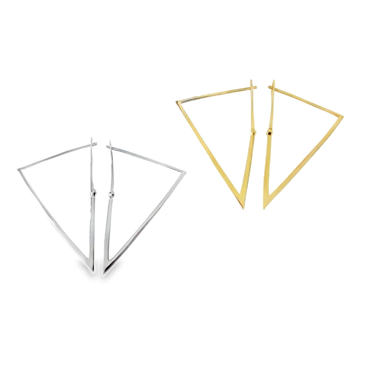 Iso Triangle Hoop Earring - Reeves & Reeves
