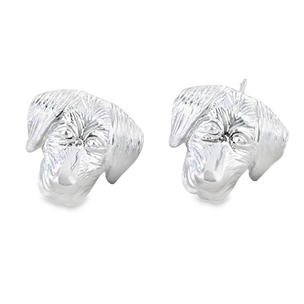 Labrador Dog Sterling Silver Earrings - Reeves & Reeves