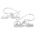 London Skyline Sterling Silver Hook Earrings - Reeves & Reeves