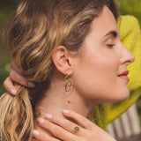 Looped Heart earrings in Sterling Silver - Reeves & Reeves