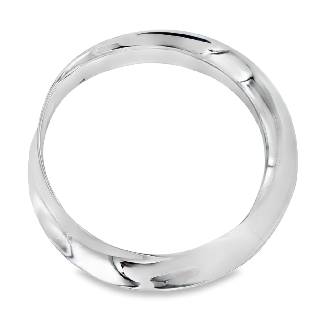 Lou Sterling Silver Bangle - Reeves & Reeves