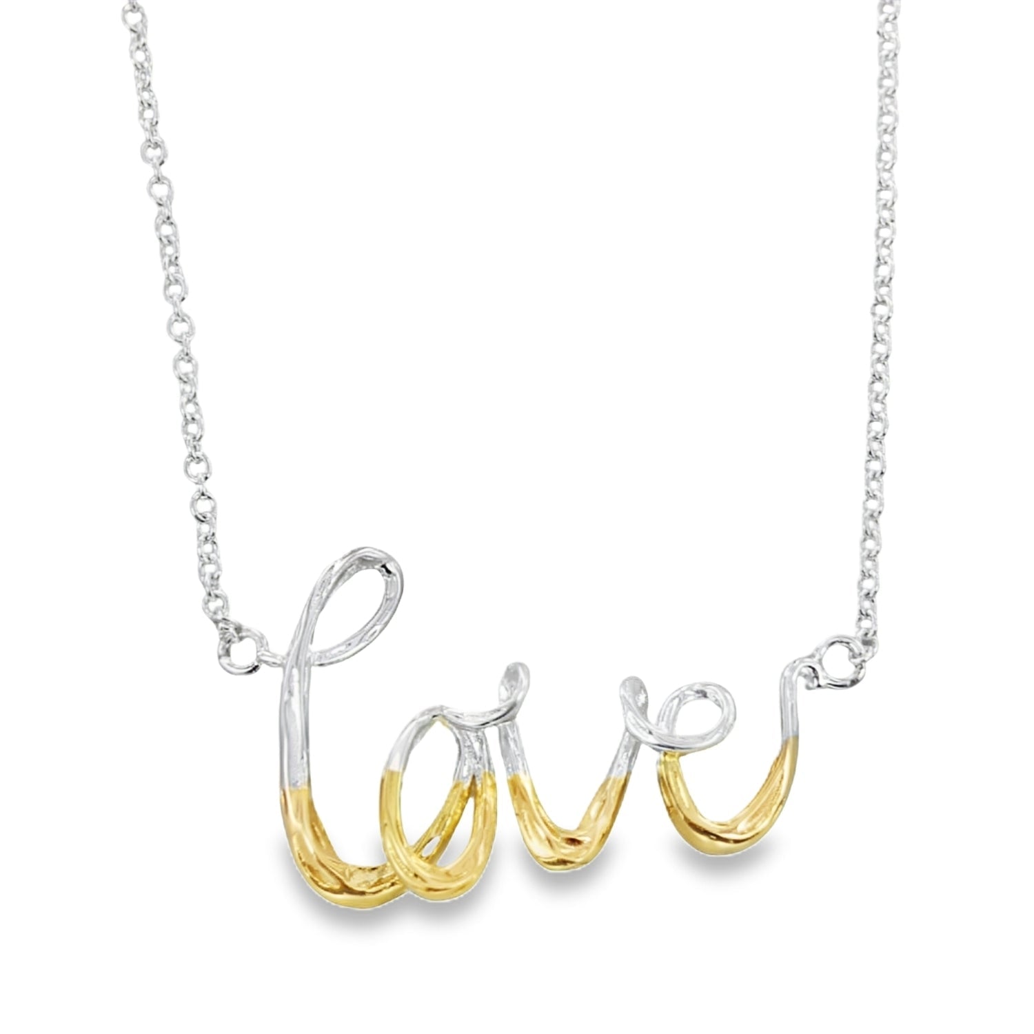 Love Script Necklace - Reeves & Reeves