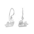 Lugger Sail Boat Earrings - Reeves & Reeves