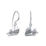 Lugger Sail Boat Earrings - Reeves & Reeves