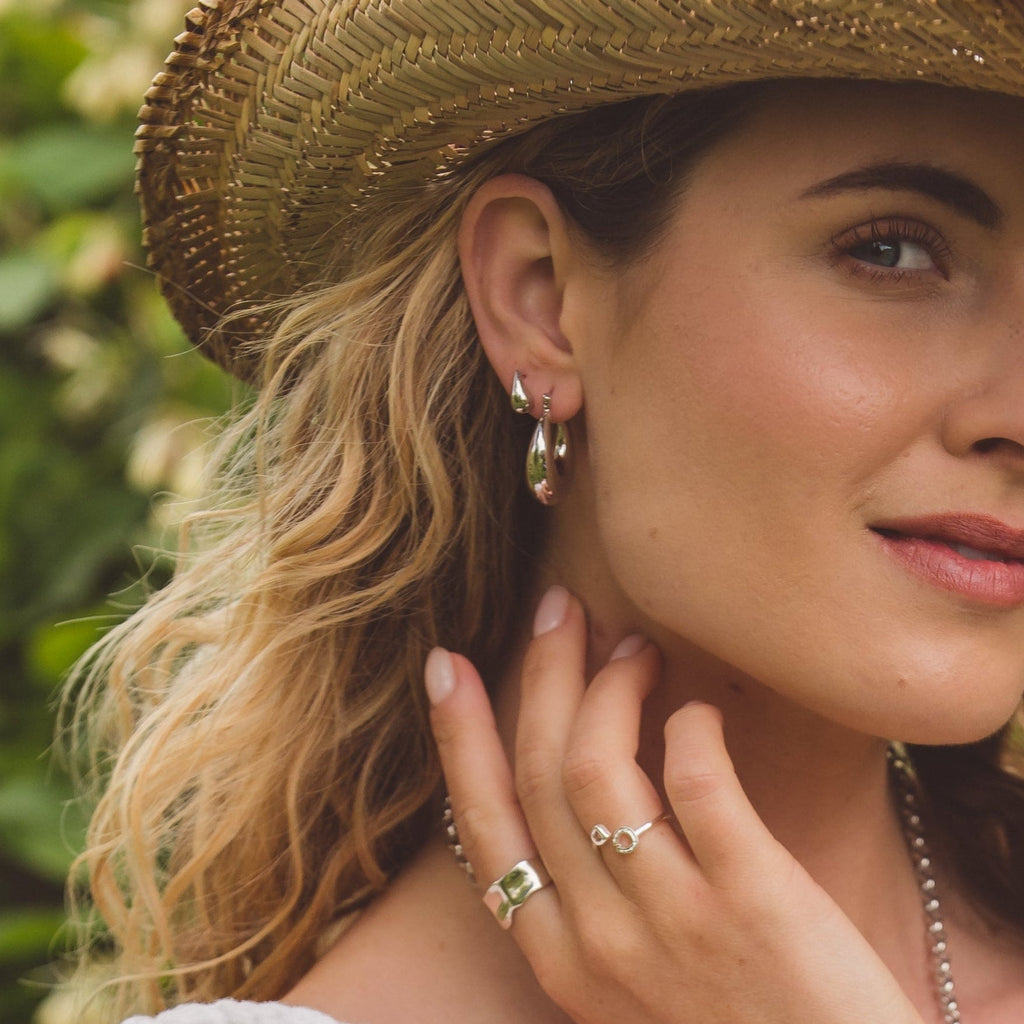 Lush Hoop Earrings - Reeves & Reeves