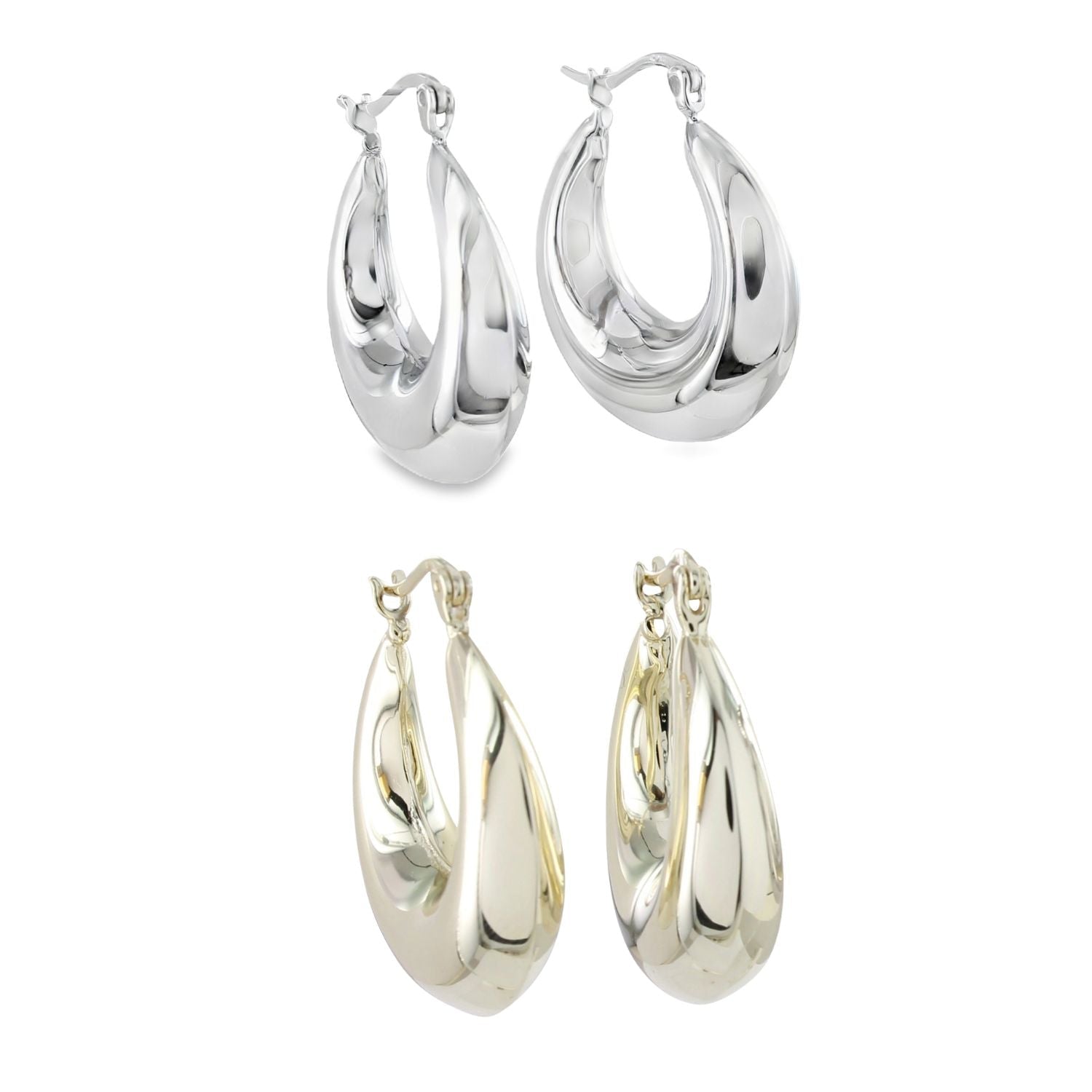 Lush Hoop Earrings - Reeves & Reeves
