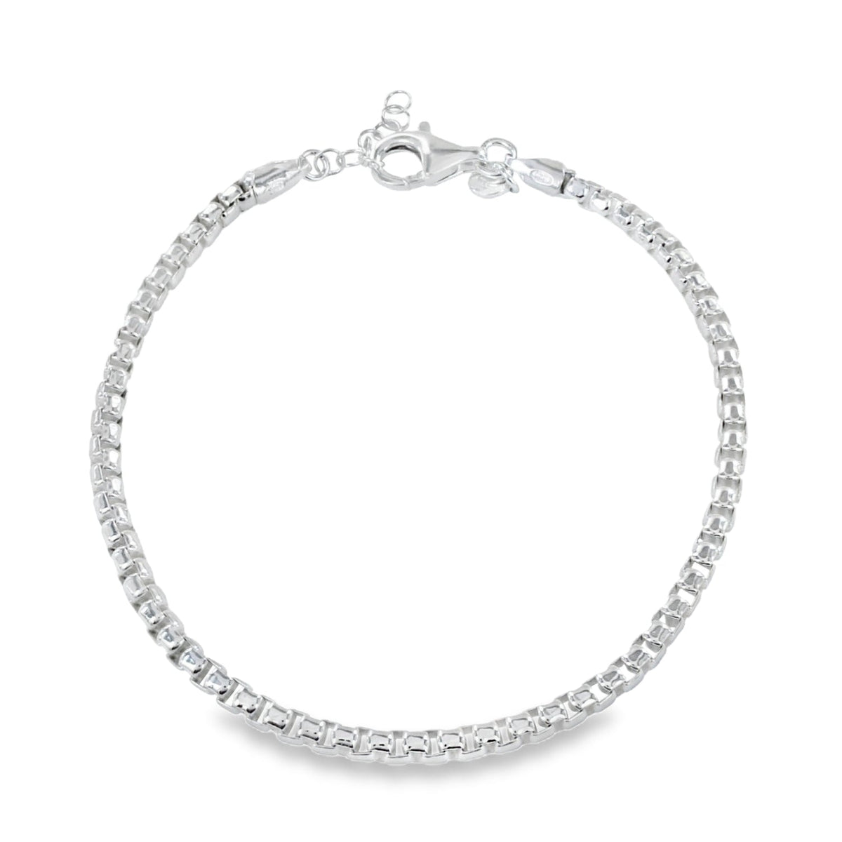 Mens Large Box Chain Bracelet - Reeves & Reeves