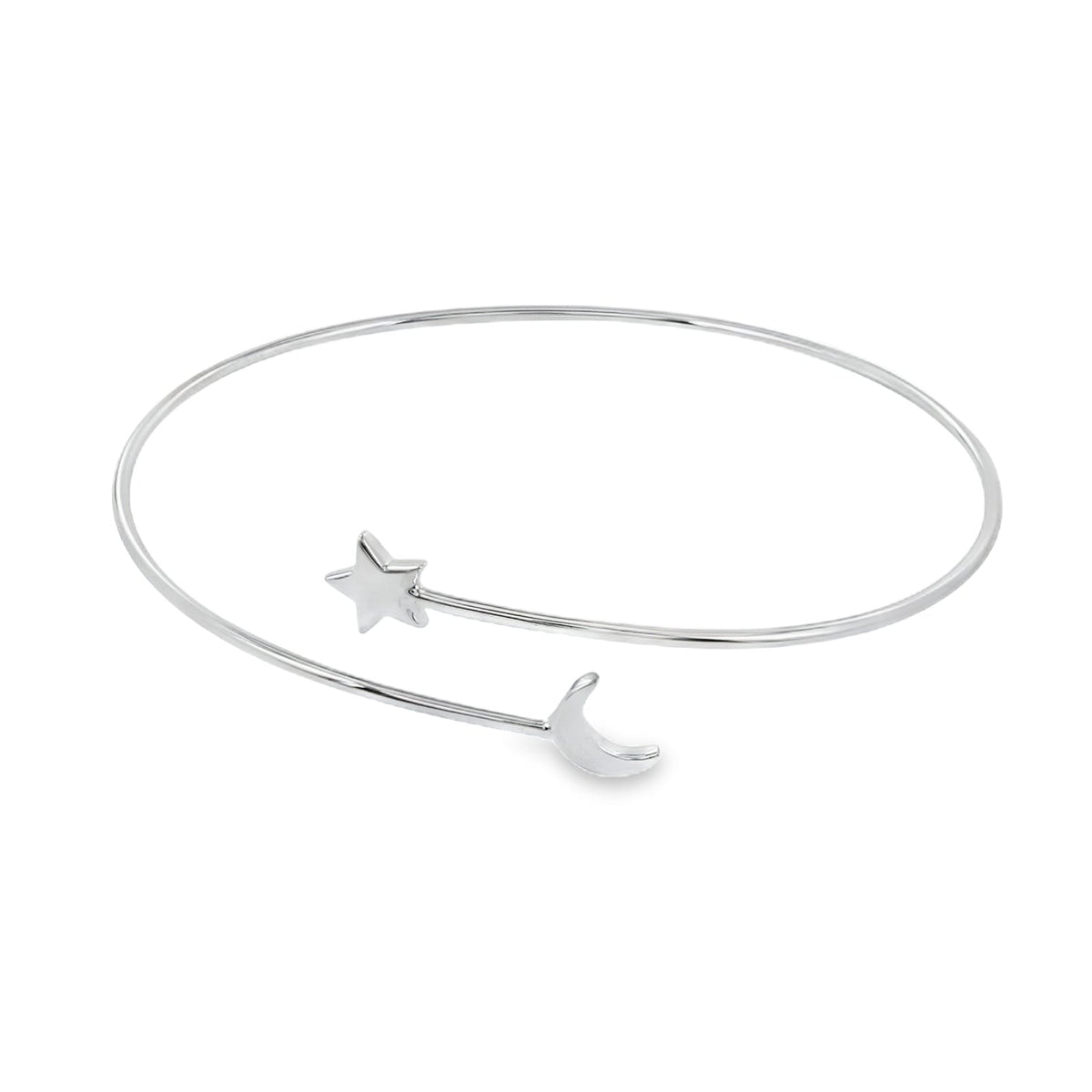 Moon & Star Cuff Bracelet - Reeves & Reeves