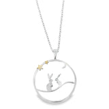 Moonlit Hares Necklace - Reeves & Reeves