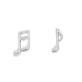 Music Note Stud Earrings - Reeves & Reeves