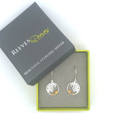 Ocean Wave Drop Earrings - Reeves & Reeves