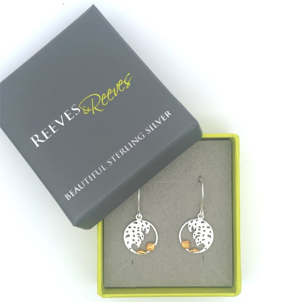 Ocean Wave Drop Earrings - Reeves & Reeves