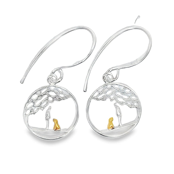 Our Best Friend Drop Earrings - Reeves & Reeves