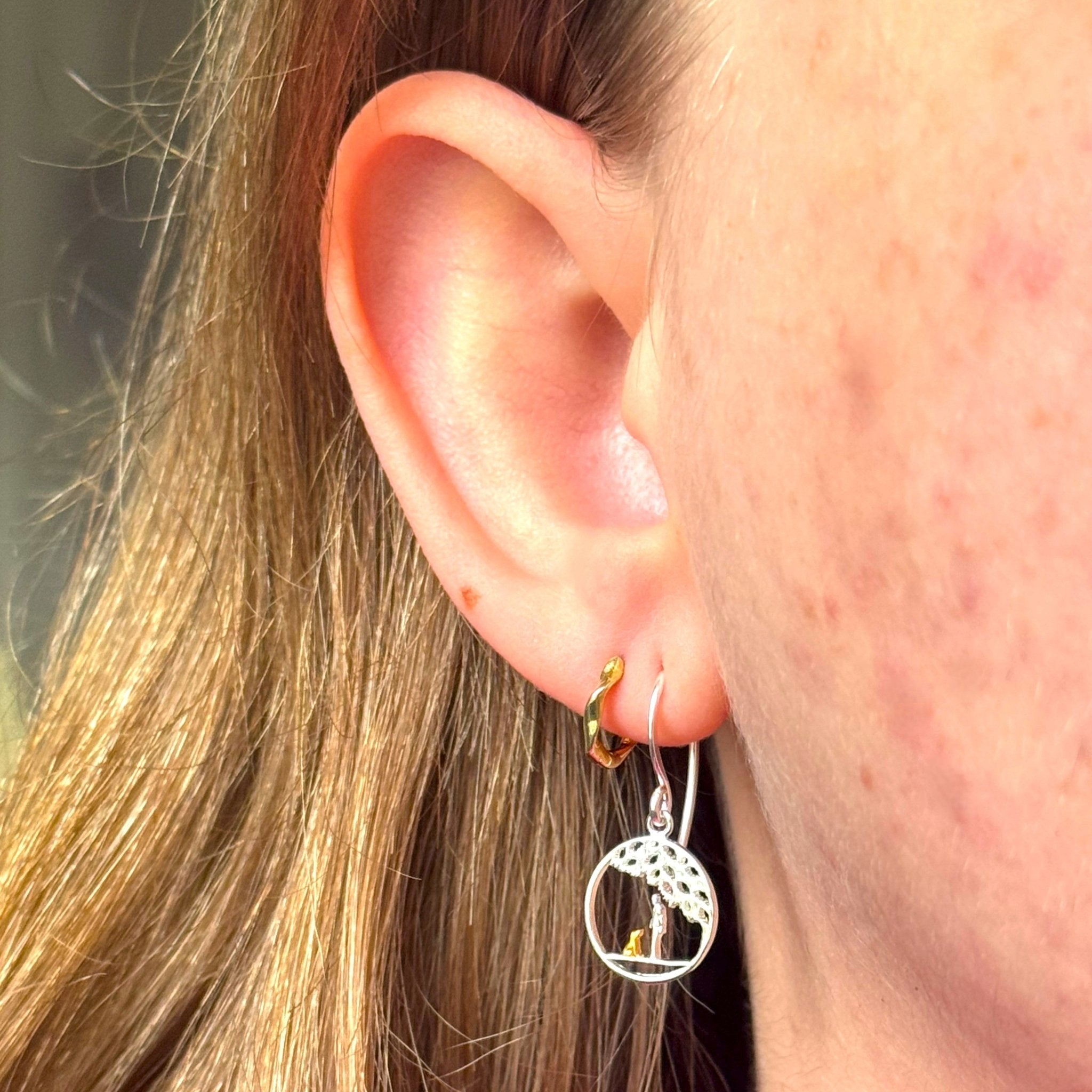 Our Best Friend Drop Earrings - Reeves & Reeves